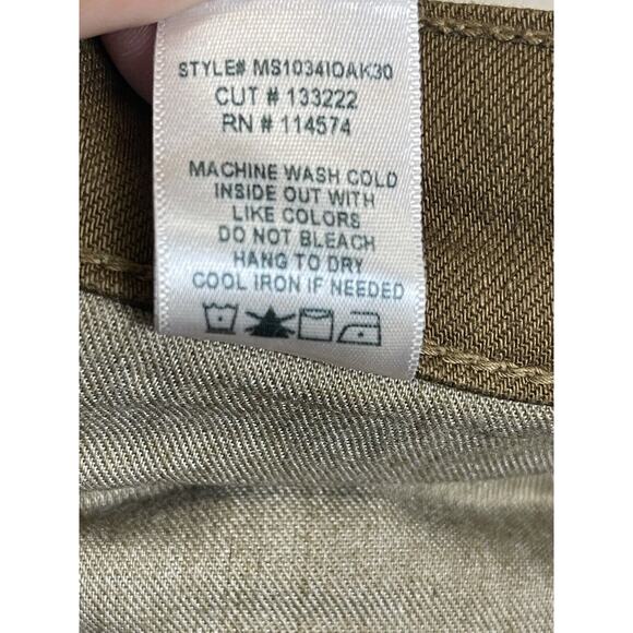 Noend Jeans Mens 31 Brown Brooklyn Slim Fit Stretch Mid Rise 5‎ Pocket Denim - Picture 12 of 16